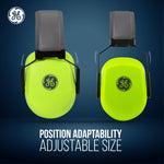 High Visibility Protective Earmuff | 27 dB NRR | GM452HV