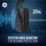 Cap Mounted Earmuff | Dielectric 25 dB NRR