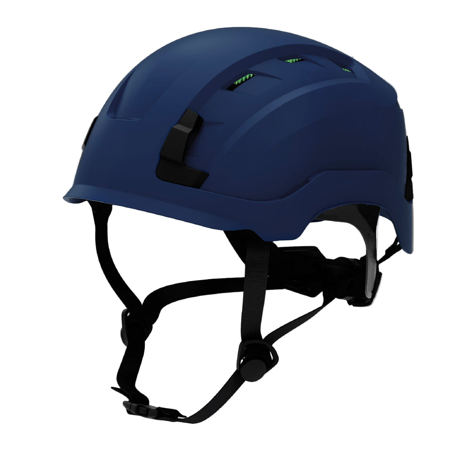 GE Safety Helmet, Vented, Blue, GH400B