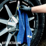 all-show | Multipurpose Microfiber Towel | Scrub Corner, 300 GSM | WD-40