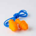 1 pack | three earplugs with blue cord attachment | Christmas Tree Shaped Earplugs | 26 NRR | GP445