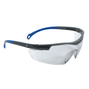 gray/blue | Safety Glasses | ANSI Z87.1 & Adjustable Temples