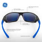 GE104BAF | Safety Glasses | ANSI Z87.1, UV Protection 