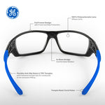 GE104CAF | GE104C | Safety Glasses | ANSI Z87.1, UV Protection