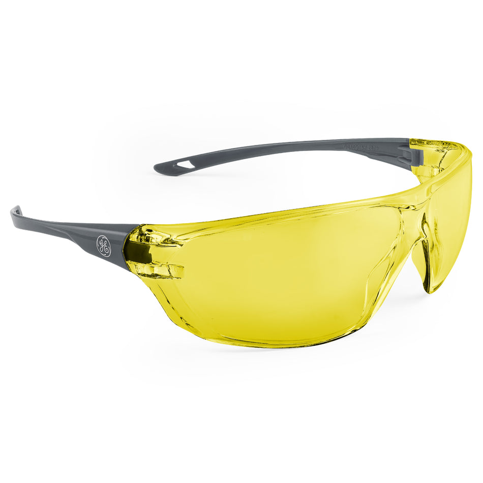 gray, Amber Anti-Fog | 03 Series - Frameless Safety Glasses | GE203AAF