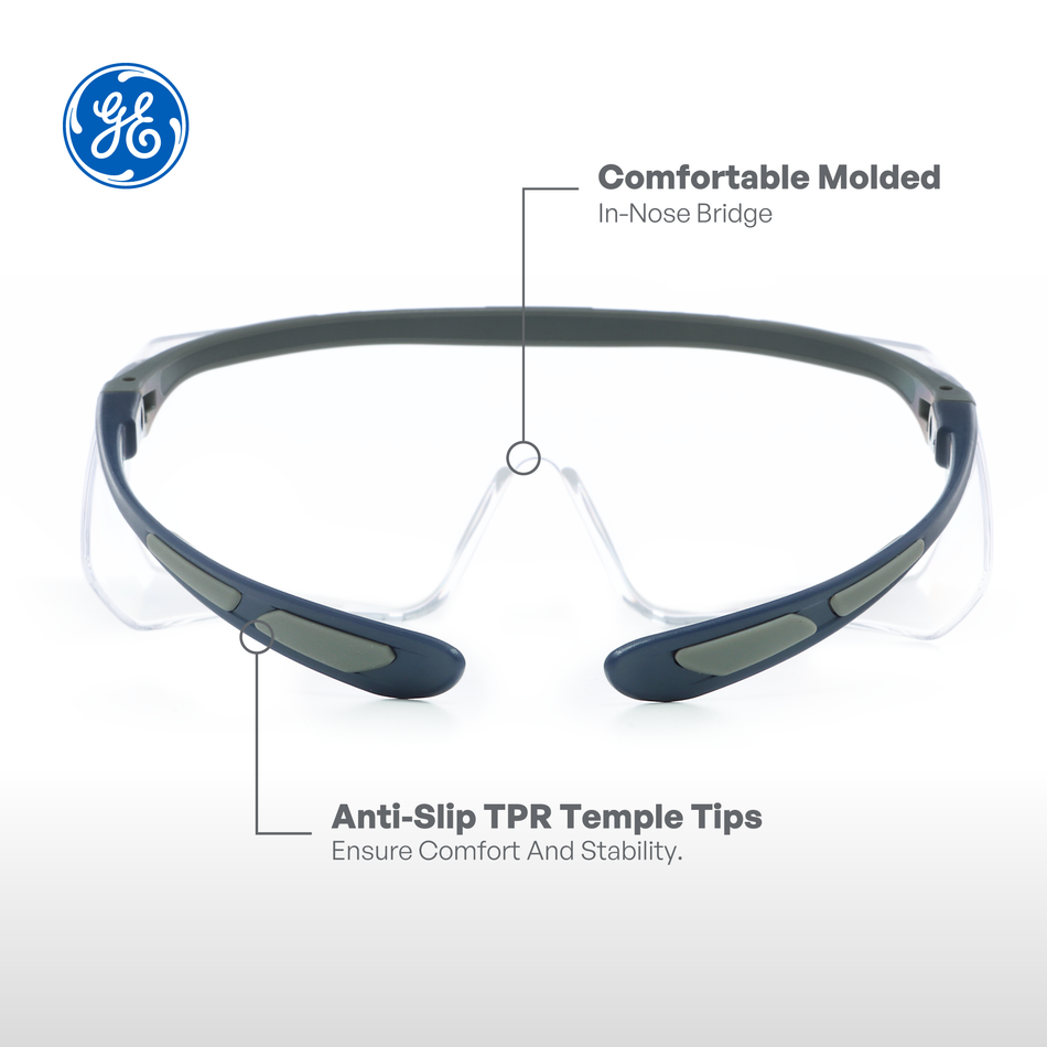 GE112C | Safety Glasses Over The Glass | ANSI Z87.1 Compliant