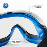 Safety Goggles | Anti-Fog, Indirect Ventilation | GE149CAF