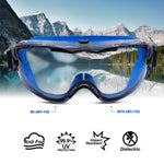Safety Goggles | Anti-Fog, Indirect Ventilation | GE149CAF
