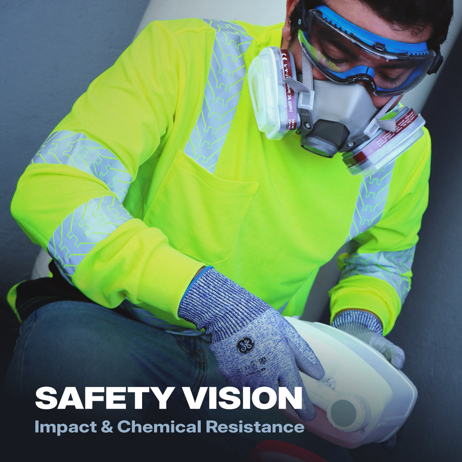 Safety Goggles | Anti-Fog, Indirect Ventilation | GE149CAF