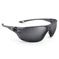 gray, Smoke Anti-Fog | GE 03 Series Frameless Safety Glasses | ANSI Z87.1 | GE203SAF