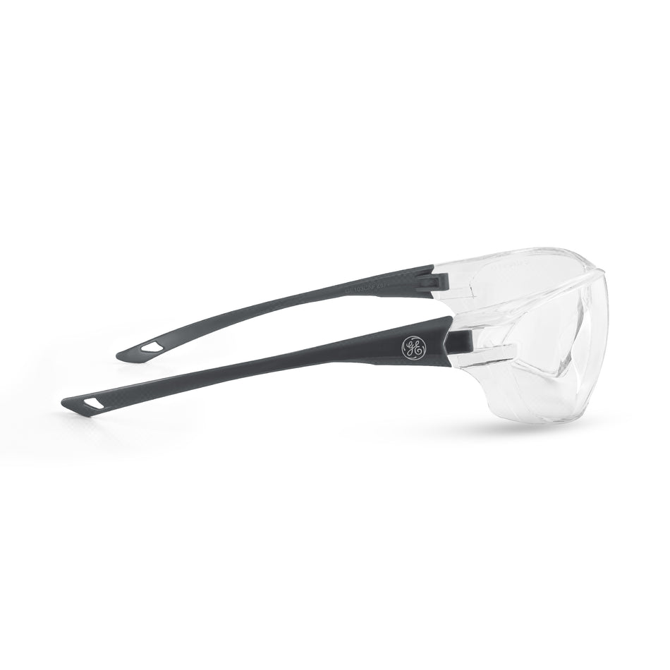 gray, Clear Anti-Scratch | 03 Series - Frameless Safety Glasses | GE203C