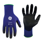 S | PU Dipped Gloves | 18 Gauge, Touch Screen
