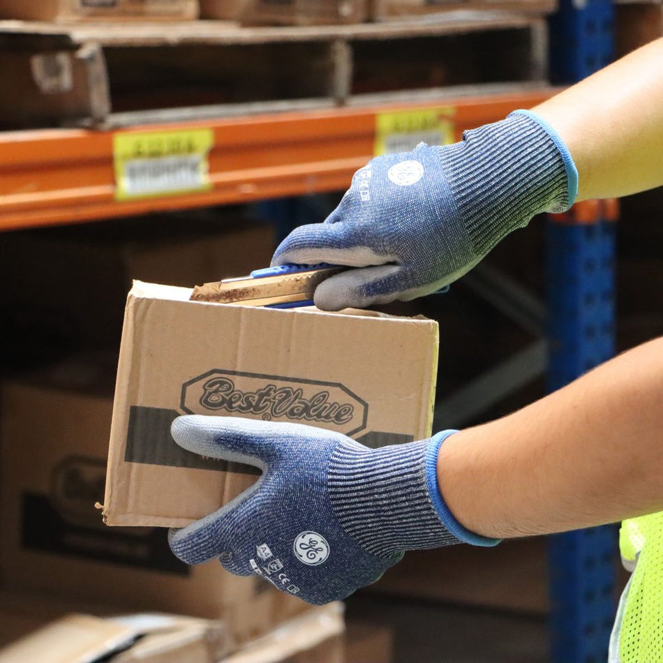 all-show | PU Dipped Gloves | ANSI Cut Level 4, Hand Protection