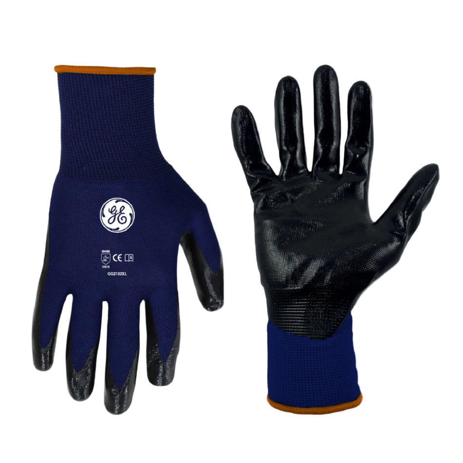 Smooth Nitrile Dipped Gloves | 13 Gauge
