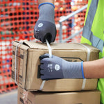 all-show | Micro Foam Nitrile Dipped Gloves | 15 Gauge, EN388 & CE Certified