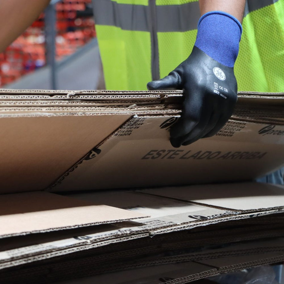 all-show | Fully Dipped Foam Nitrile Gloves | 15 Gauge