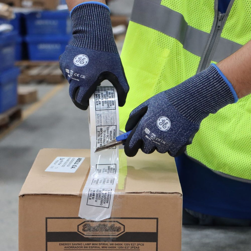 all-show | Micro Foam Nitrile Dipped Gloves | ANSI Cut Level 4