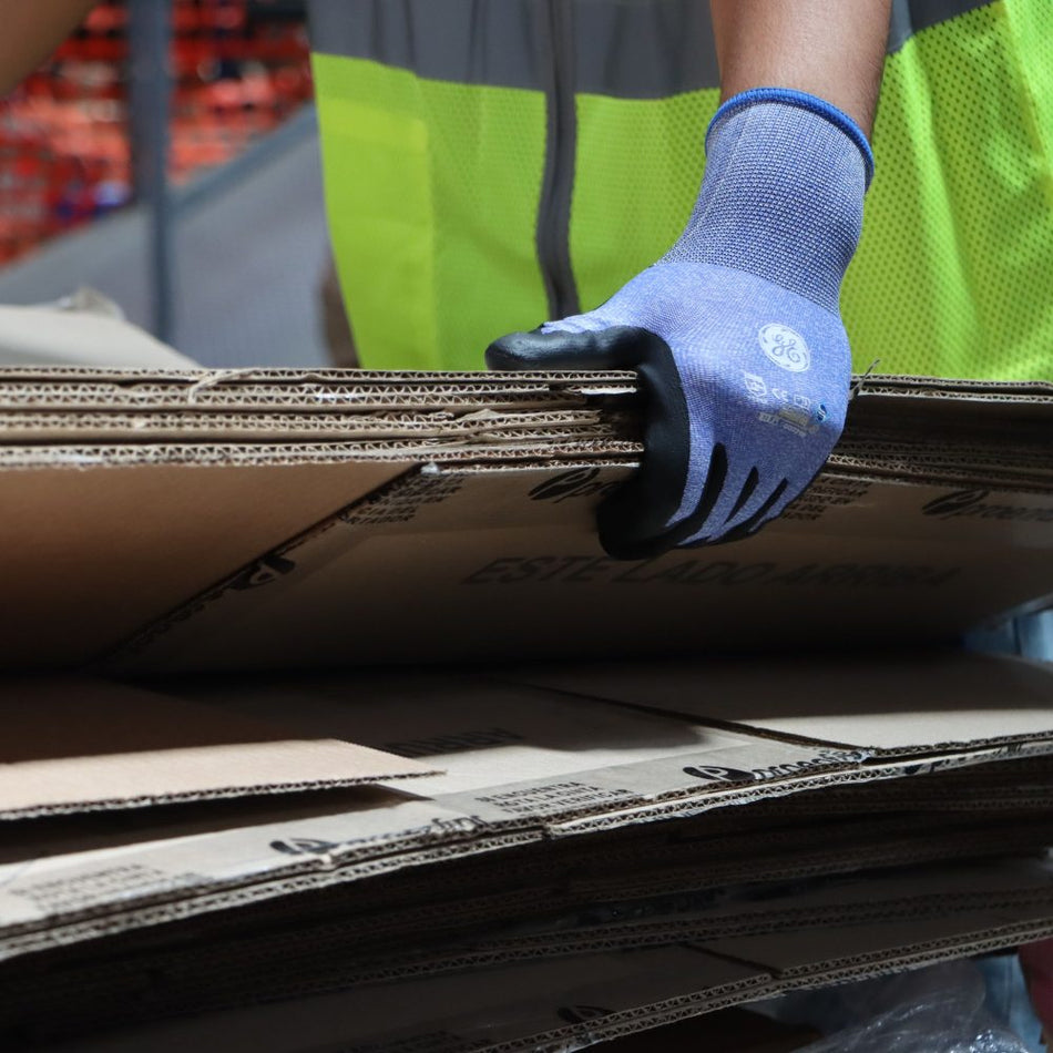 all-show | Foam Nitrile Dipped Gloves | 15 Gauge, Touch Screen