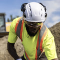 white | Vented Safety Helmet GH400W |  ANSI Type 1, Class C