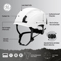 white | Vented Safety Helmet GH400W |  ANSI Type 1, Class C