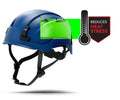 blue, Vented | three-quarter view with cooling technology highlighted | Safety Helmet | Type 2, Vented with Koroyd® | GH500B