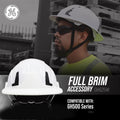 white | Full Brim Accessory | Compatible with GH500/GH501