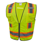 green | Surveyor Vest | Class 2 ANSI 107-2020