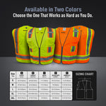 green | Surveyor Vest | Class 2 ANSI 107-2020