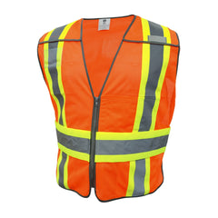 Expandable 5-Point Breakaway Hi-Vis Safety Vest — GE PPE GV084, Protective Clothing