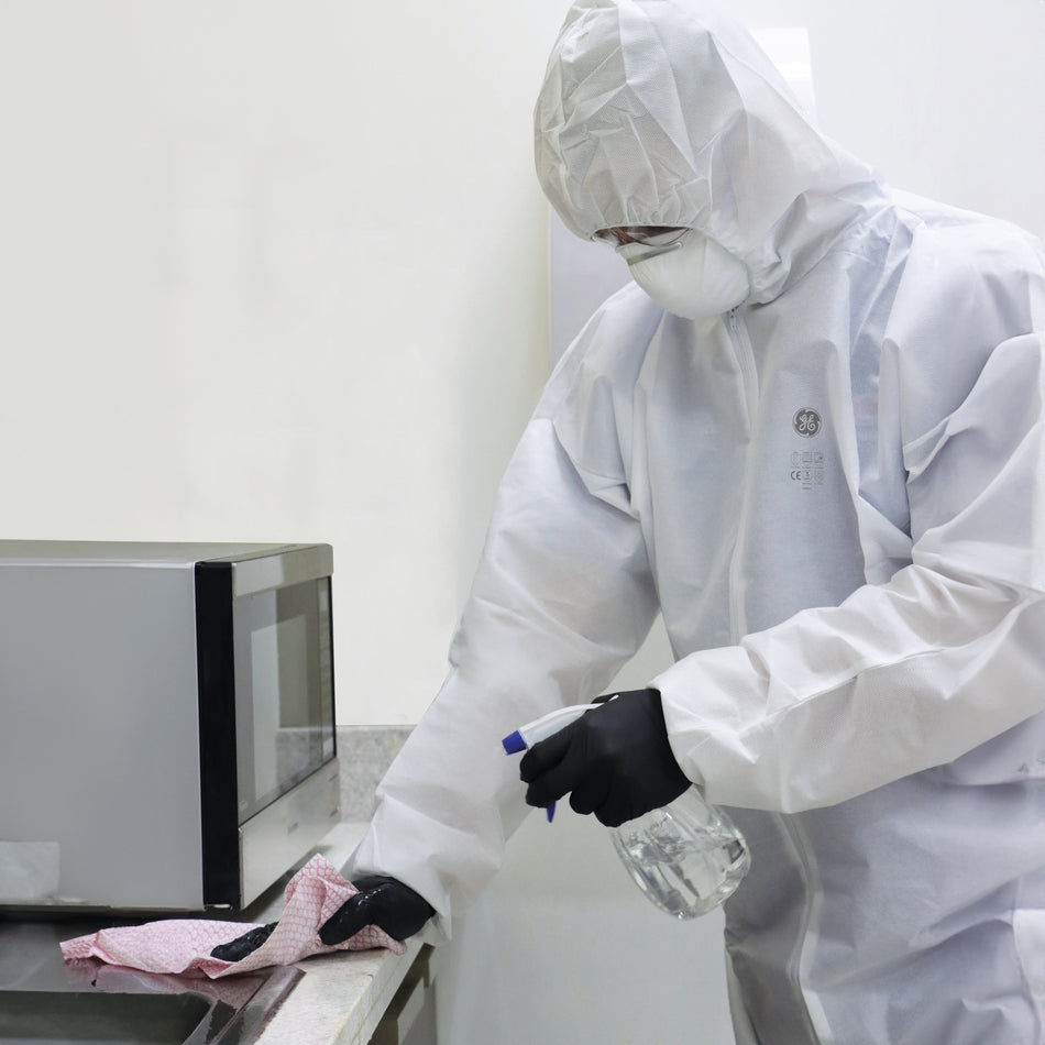 SMS Protective Coverall | 50 GSM, Liquid Repellent