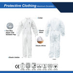 Microporous Protective Coverall | 63 GSM