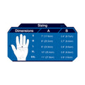 all-show | Fully Dipped Foam Nitrile Gloves | 15 Gauge