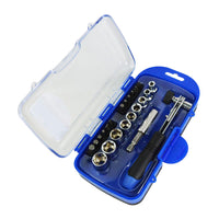 Socket and Bits Set (22-Piece)