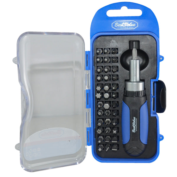 Screwdriver and Bit Tool Set | 38-Piece Kit
