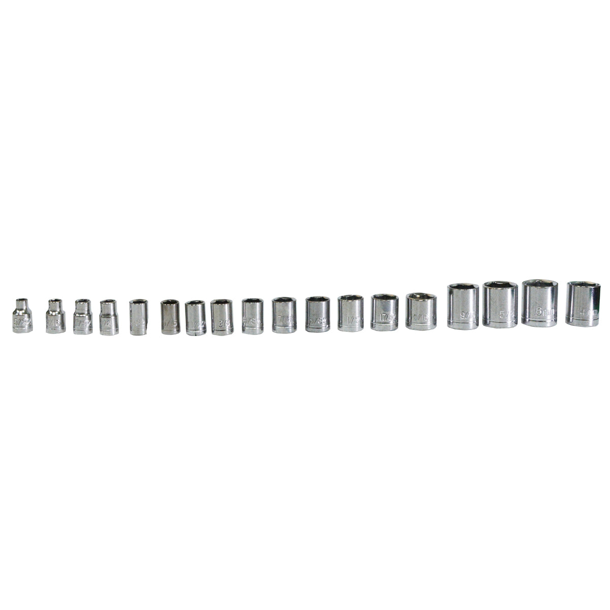 1/4 and 3/8 in. Socket Set (40-Piece)