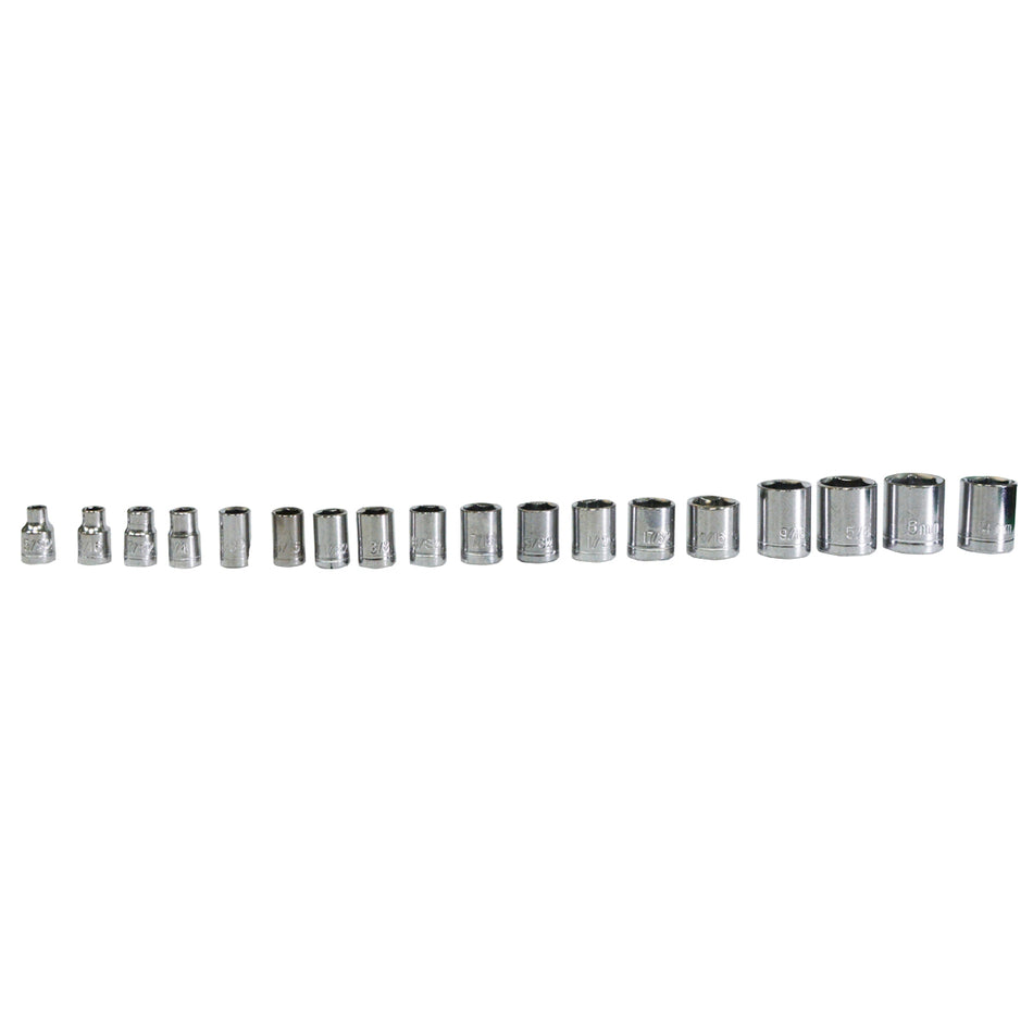 1/4 and 3/8 in. Socket Set (40-Piece)