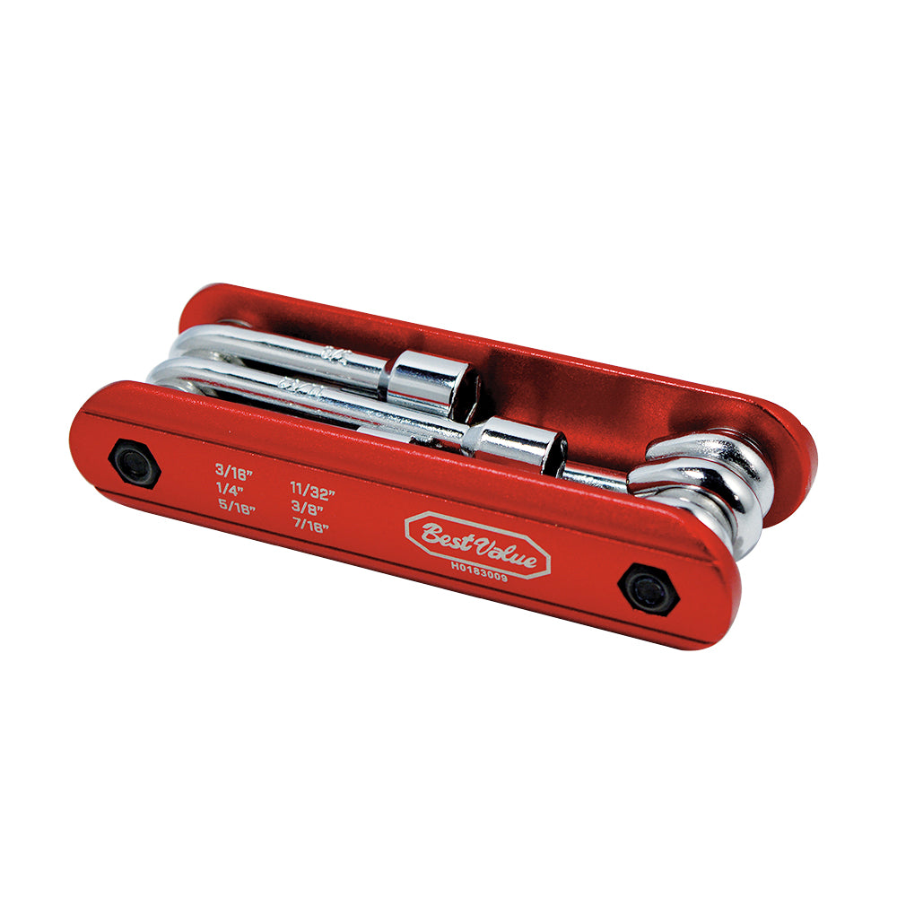 SAE Folding Nut Driver Set (6-Piece)