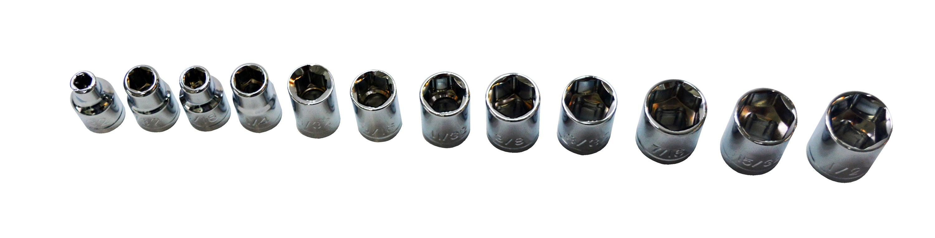 1/4, 3/8 and 1/2 in. Socket Set (52-Piece)