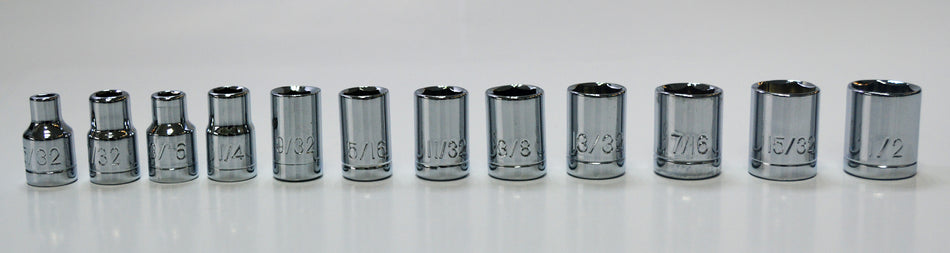 1/4, 3/8 and 1/2 in. Socket Set (52-Piece)