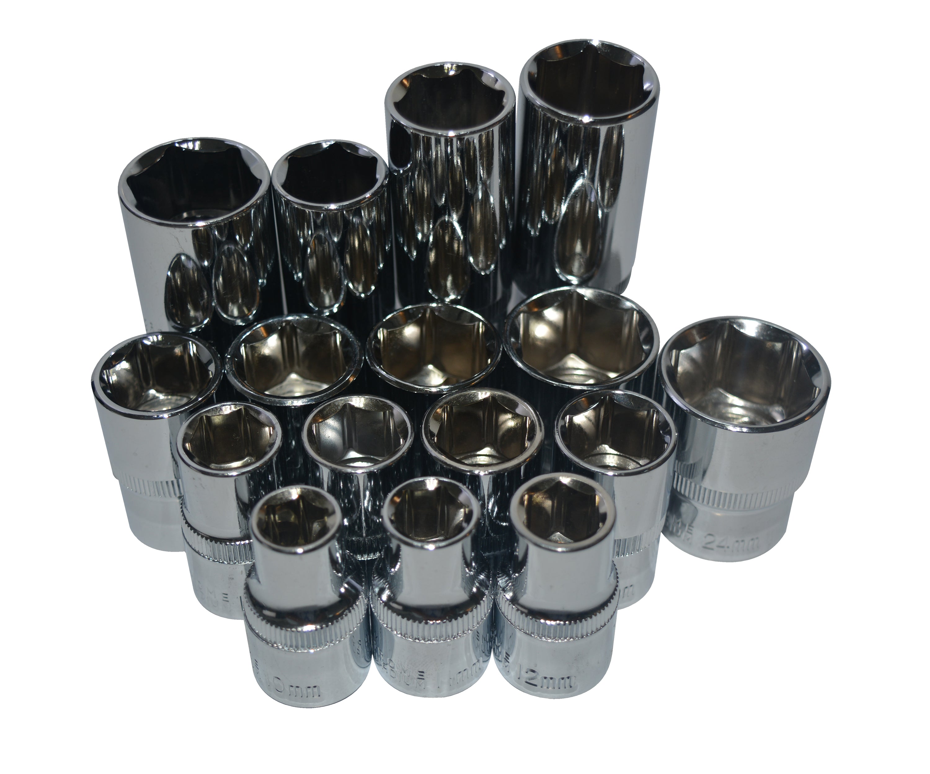 1/2 in. Socket Set (21-Pieces)