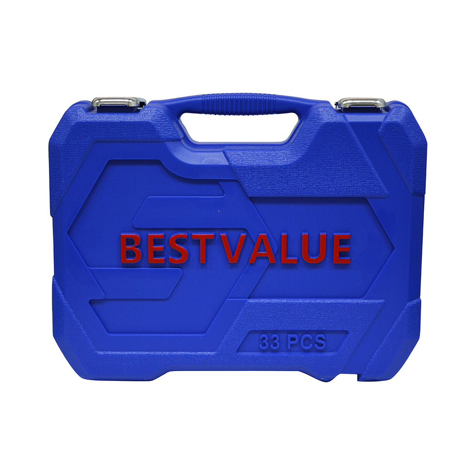 1/2 in. Drive Socket Set (33-Piece)