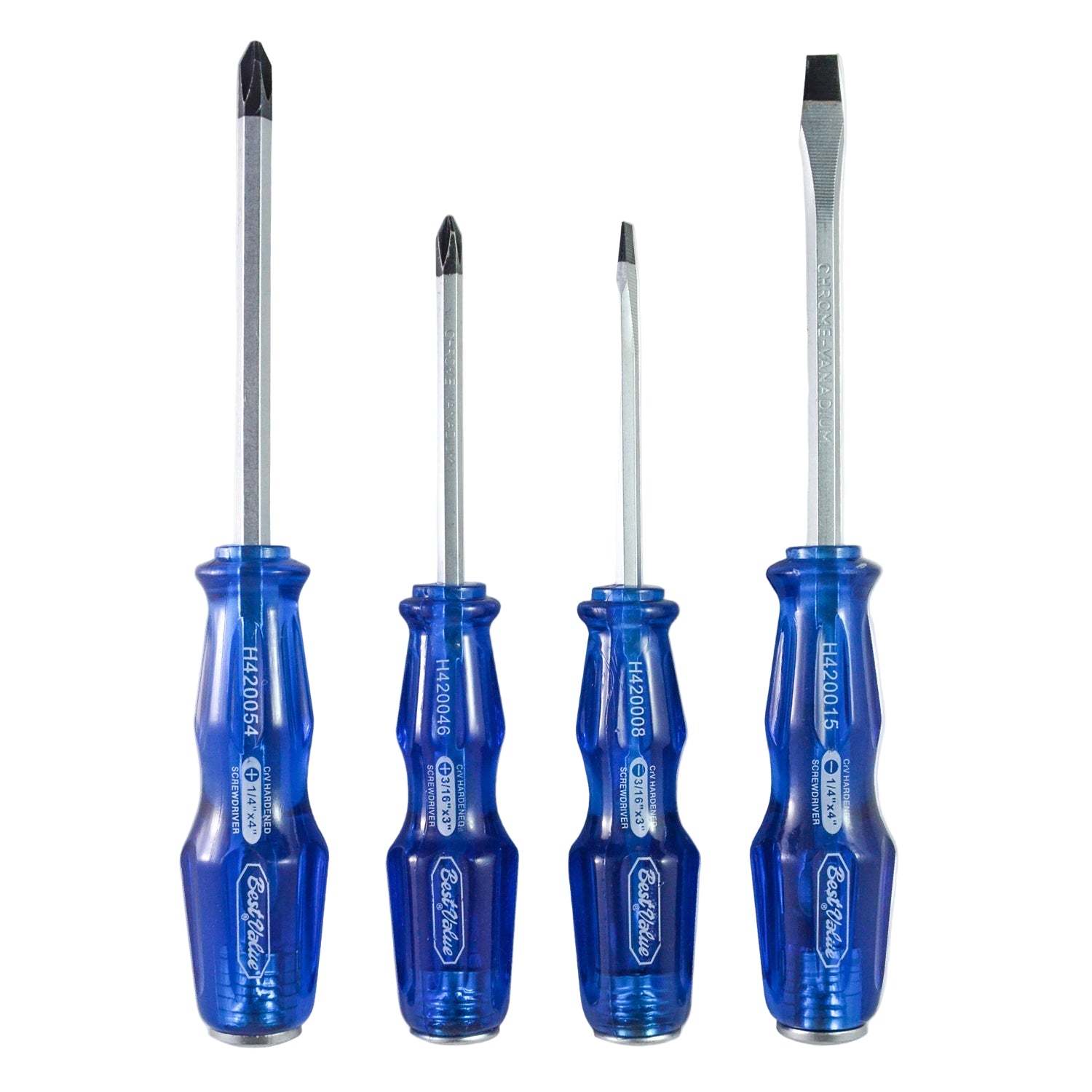 Go Thru Striking Professional Screwdriver Set (4-Piece)