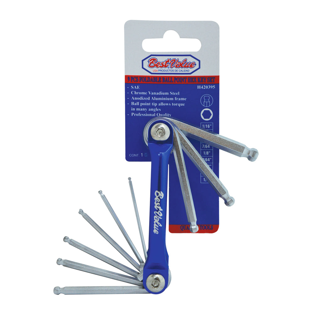 Hex Key Set (9-Piece)