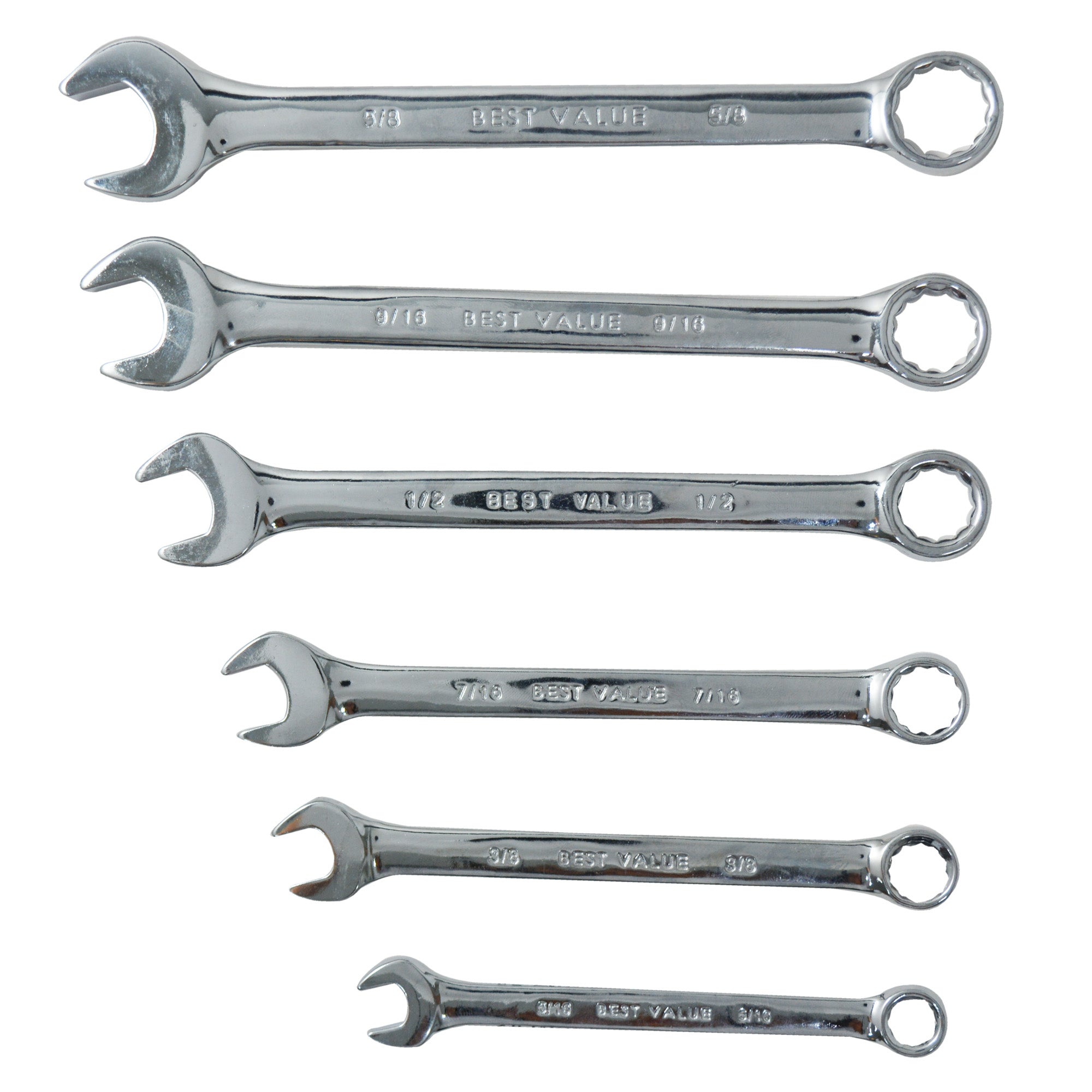 Combination Wrench Set (6-Piece)