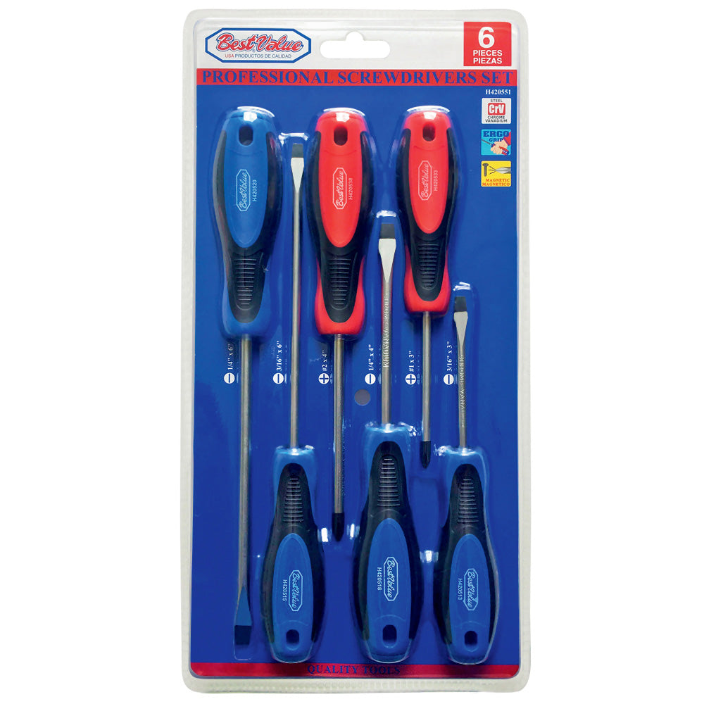 Screwdriver Set (6-Piece)