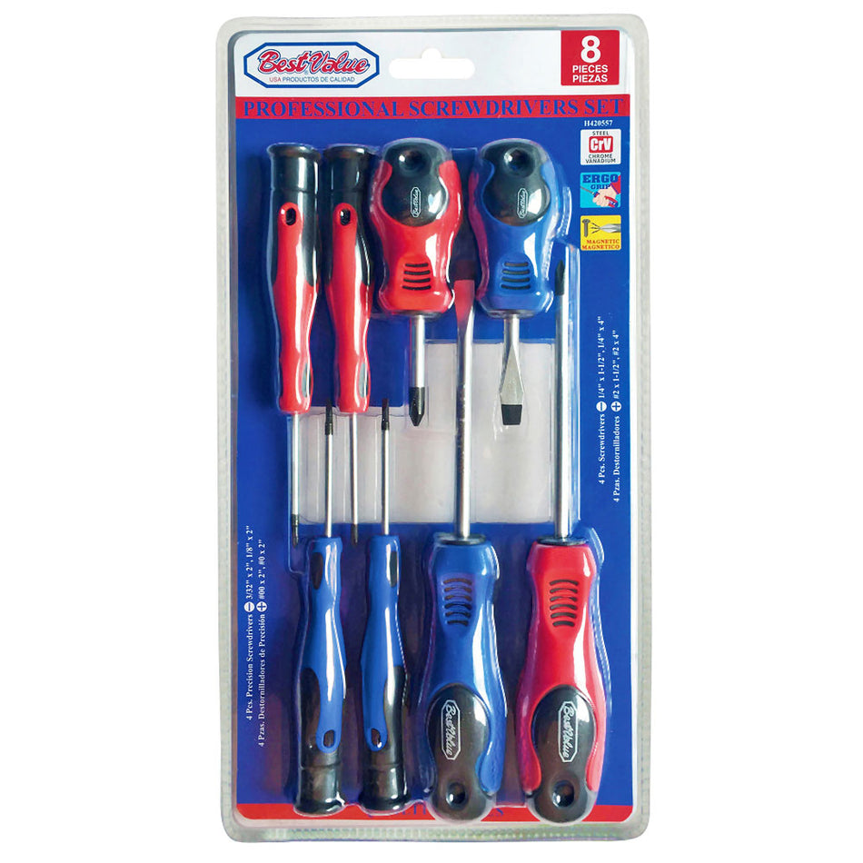8-Piece Screwdriver Set | Best Value Hand Tool