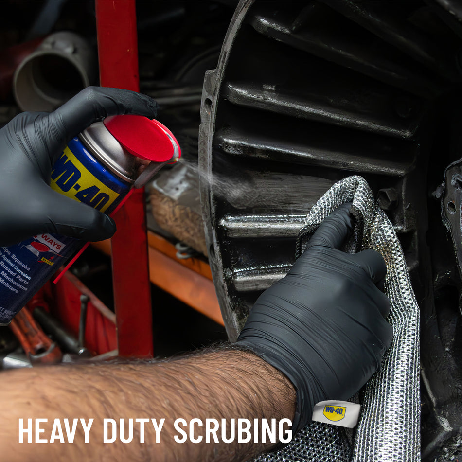 all-show | Heavy Duty Metalized Microfiber Towel | 250 GSM, 13x13 inch | WD-40