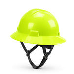 Hi-Vis Lime | GH329 dielectric full brim hard hat