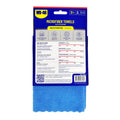 light blue, 3 Pack | packaged product with blue microfiber towel | Extra Absorbent Multipurpose Microfiber Towel | L40102