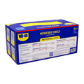 light blue, 50 Box | product box packaging displayed at angle | Extra Absorbent Multipurpose Microfiber Towel | L40110